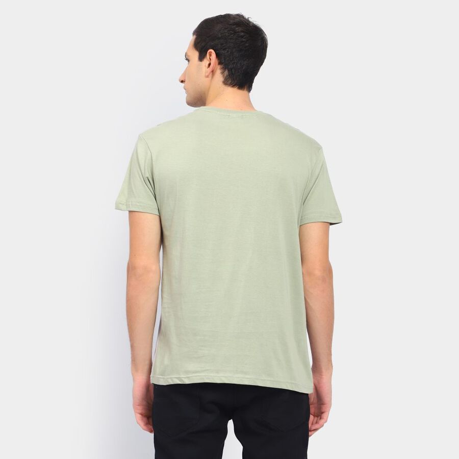 Men's 100% Cotton T-Shirt, Light Green, large image number null